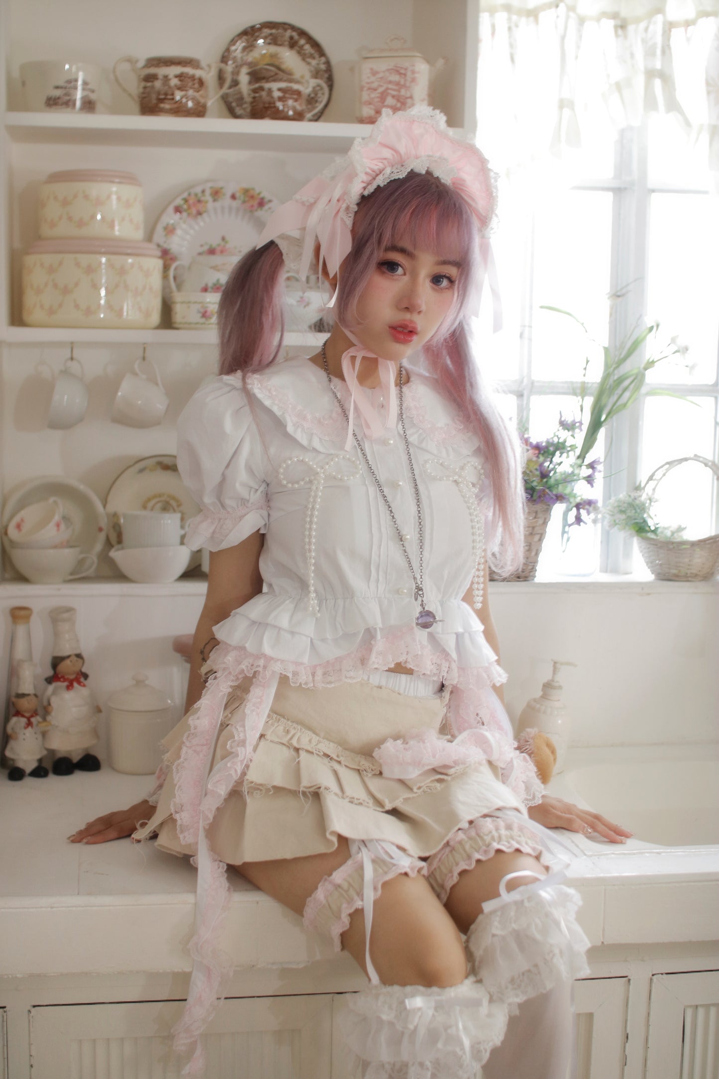 Cherub’s Curse Blouse (Vanilla)