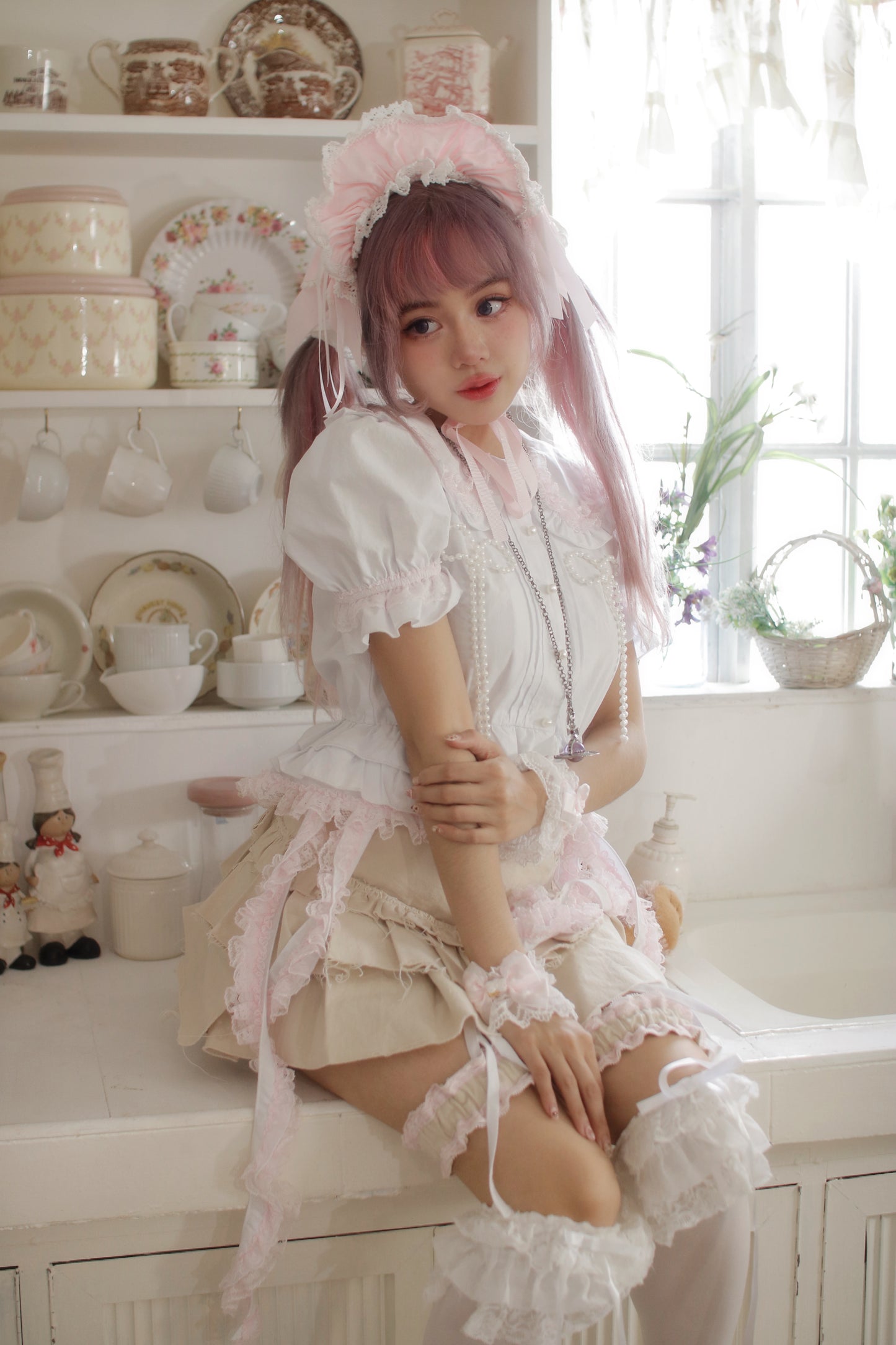 Cherub’s Curse Blouse (Vanilla)