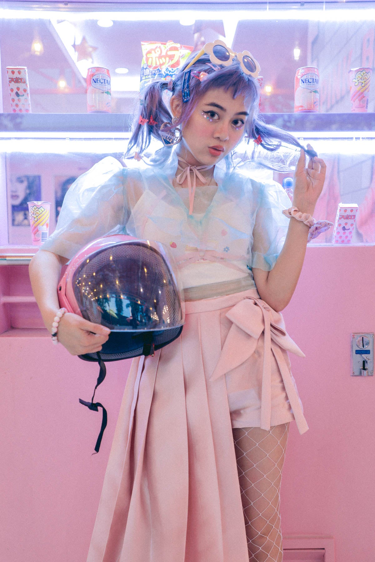 Diwata Mesh Crop Top
