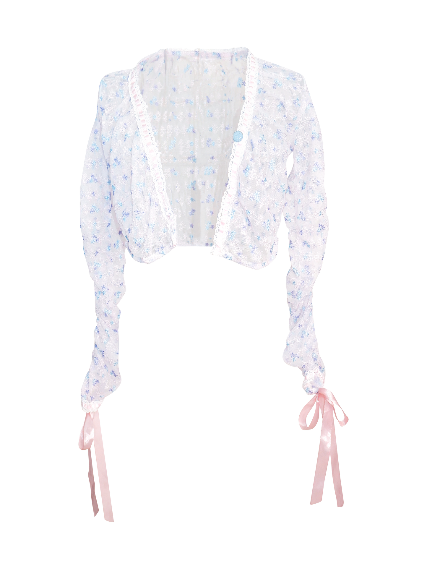 Butterfly's Kiss Cardigan (Blue)