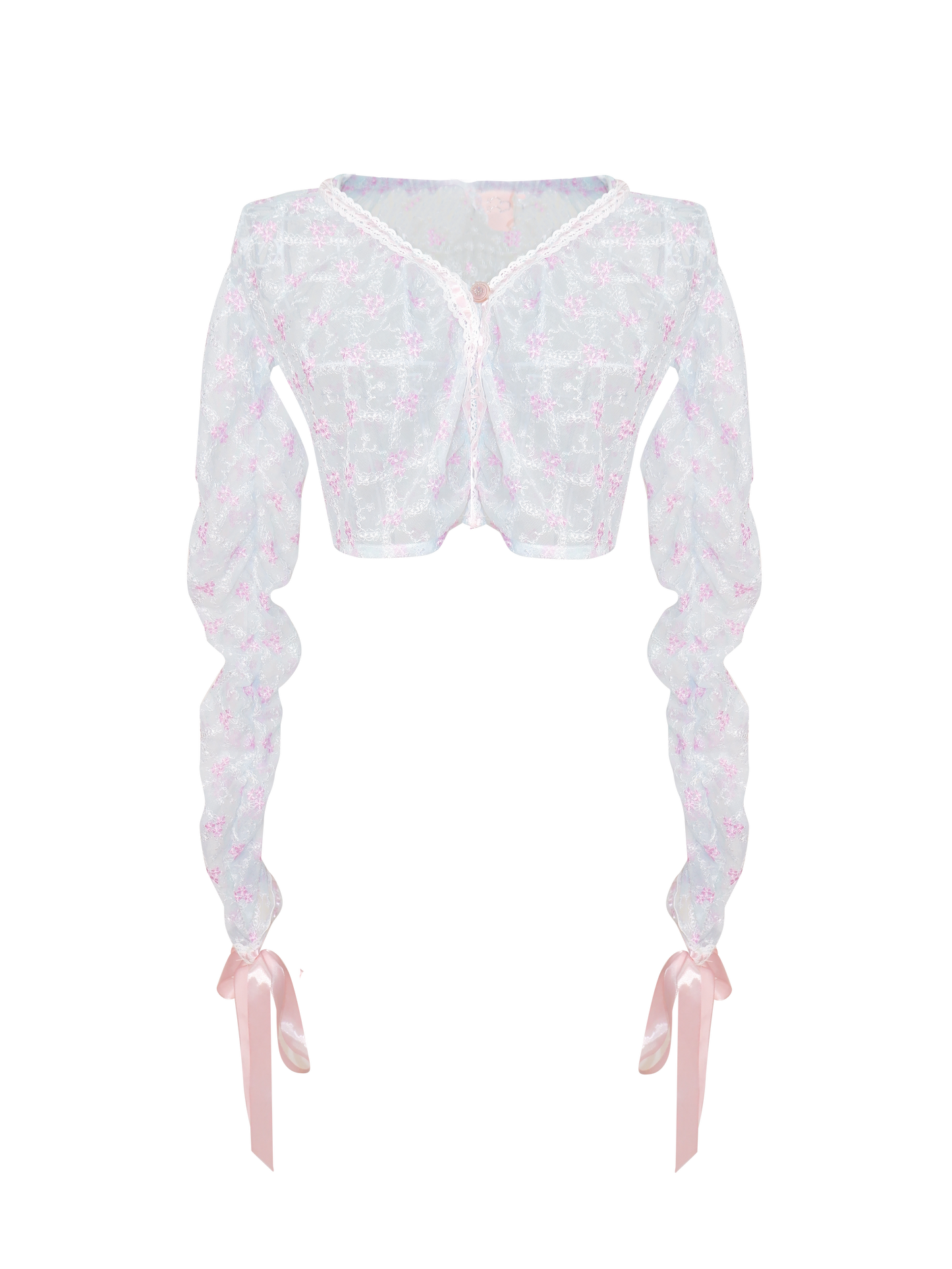 Butterfly's Kiss Cardigan (Orchid)