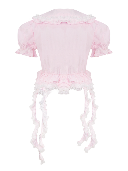 Cherub’s Curse Blouse (Strawberry)
