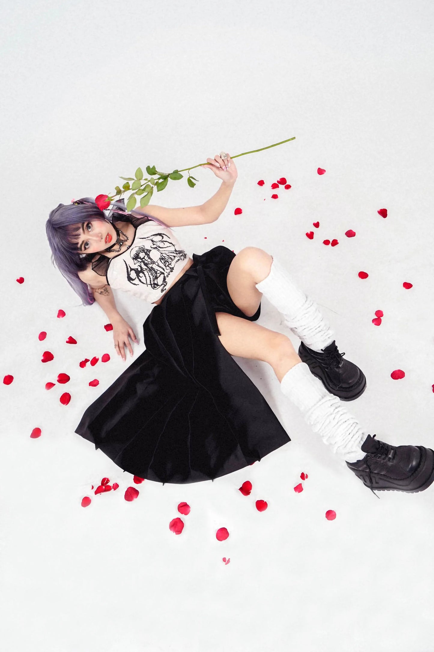 Genesis Noir Asymmetrical Skirt