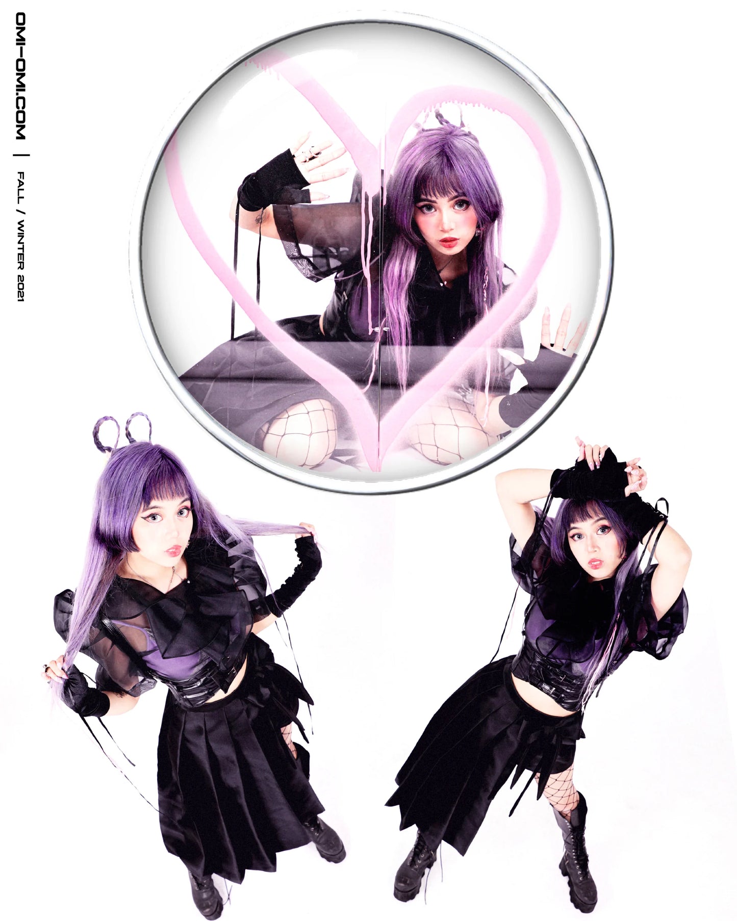 Genesis Noir Asymmetrical Skirt