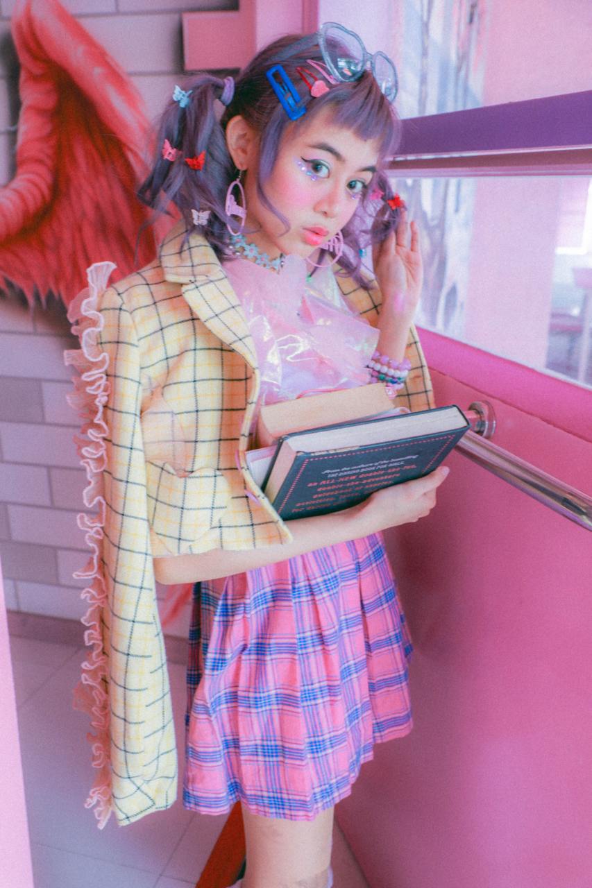 Playful Yellow Tailored Jacket