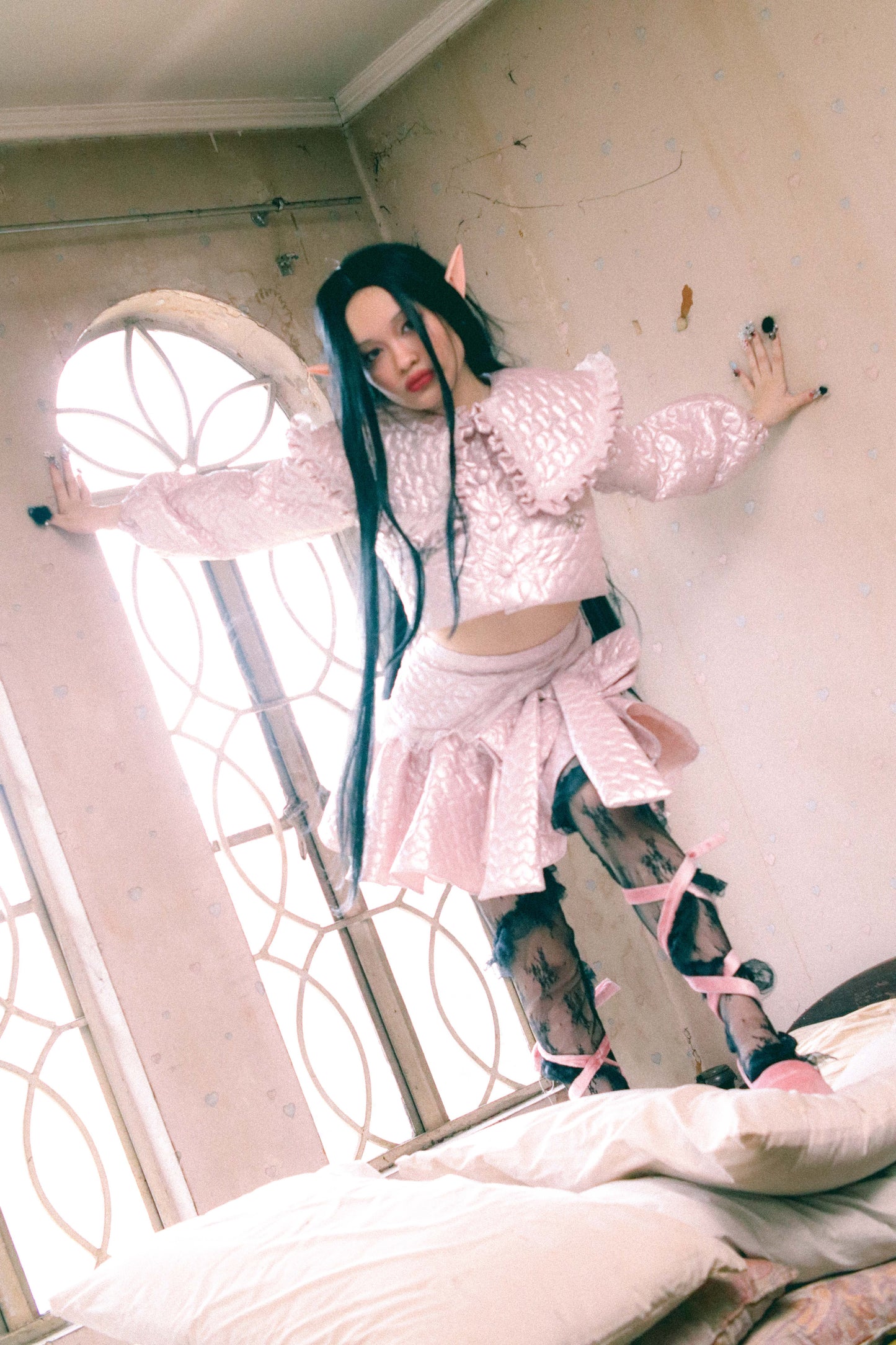 Pink Cherub Set