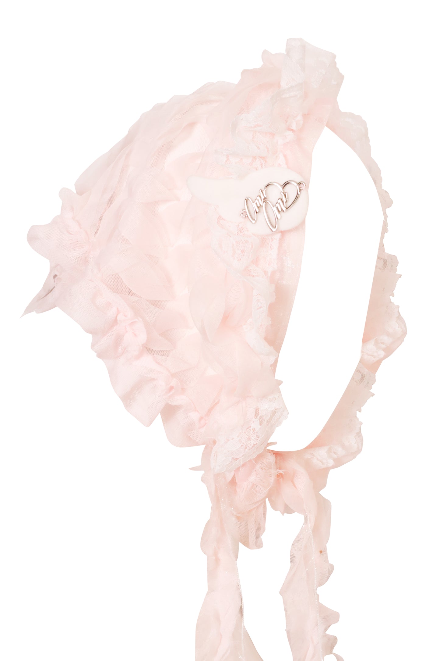"Be Not Afraid" Babushka Bonnet (Blush)