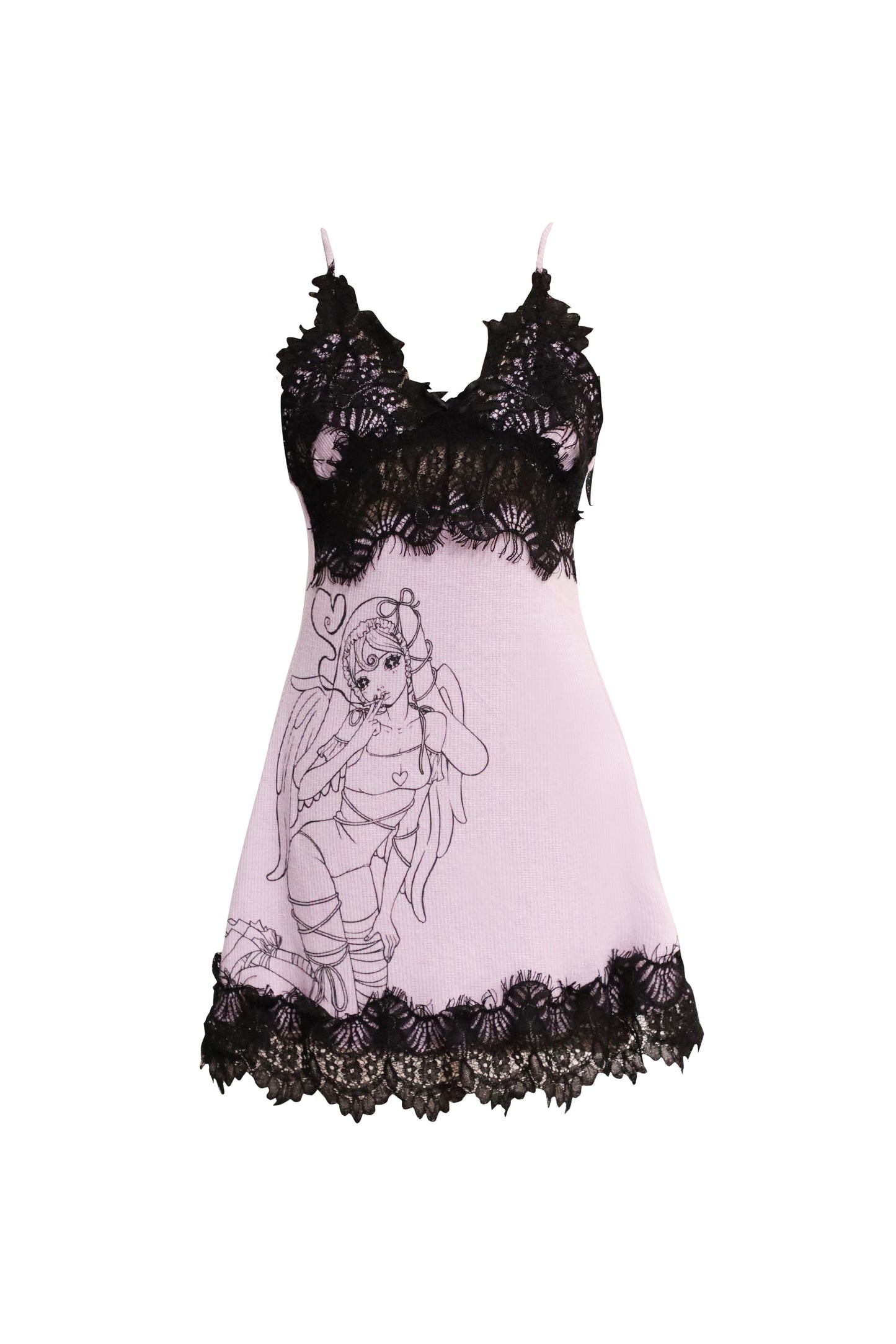 Seraphim Slip Dress Purple