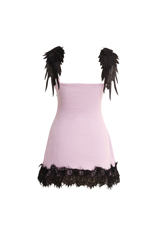 Seraphim Slip Dress Purple