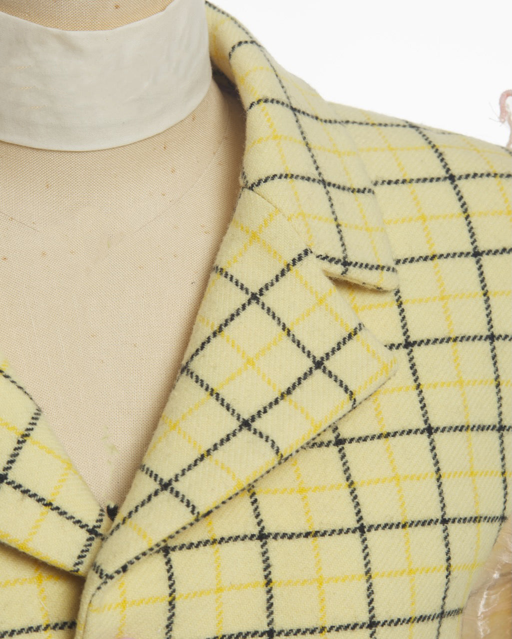 Playful Yellow Tailored Jacket