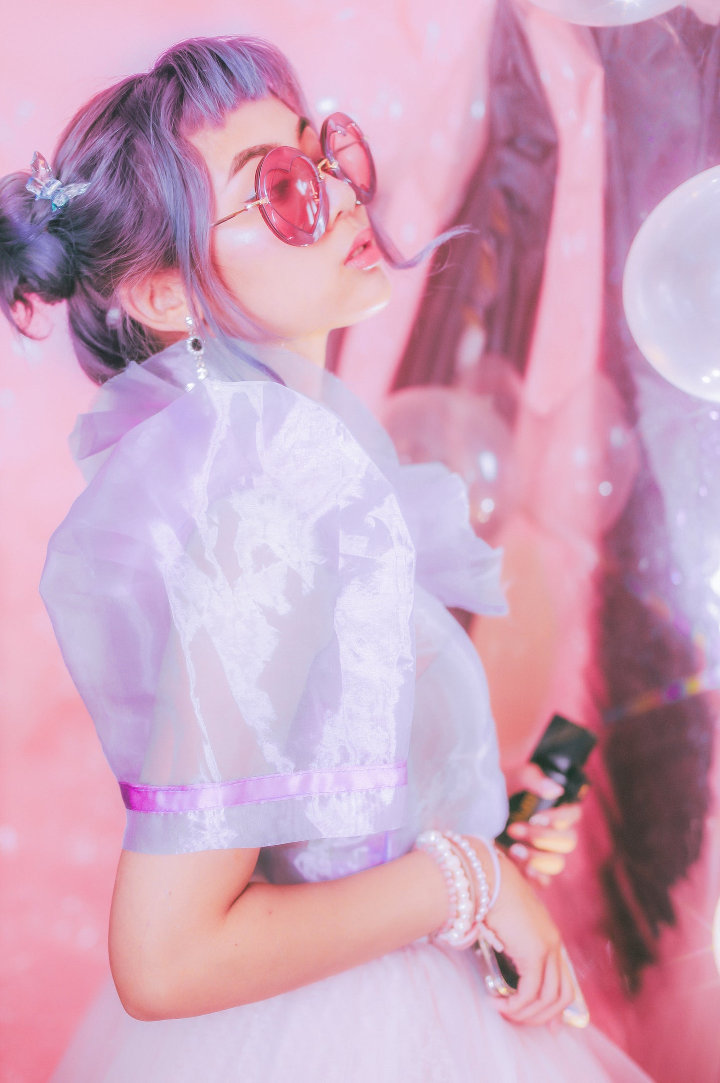 Diwata Mesh Crop Top