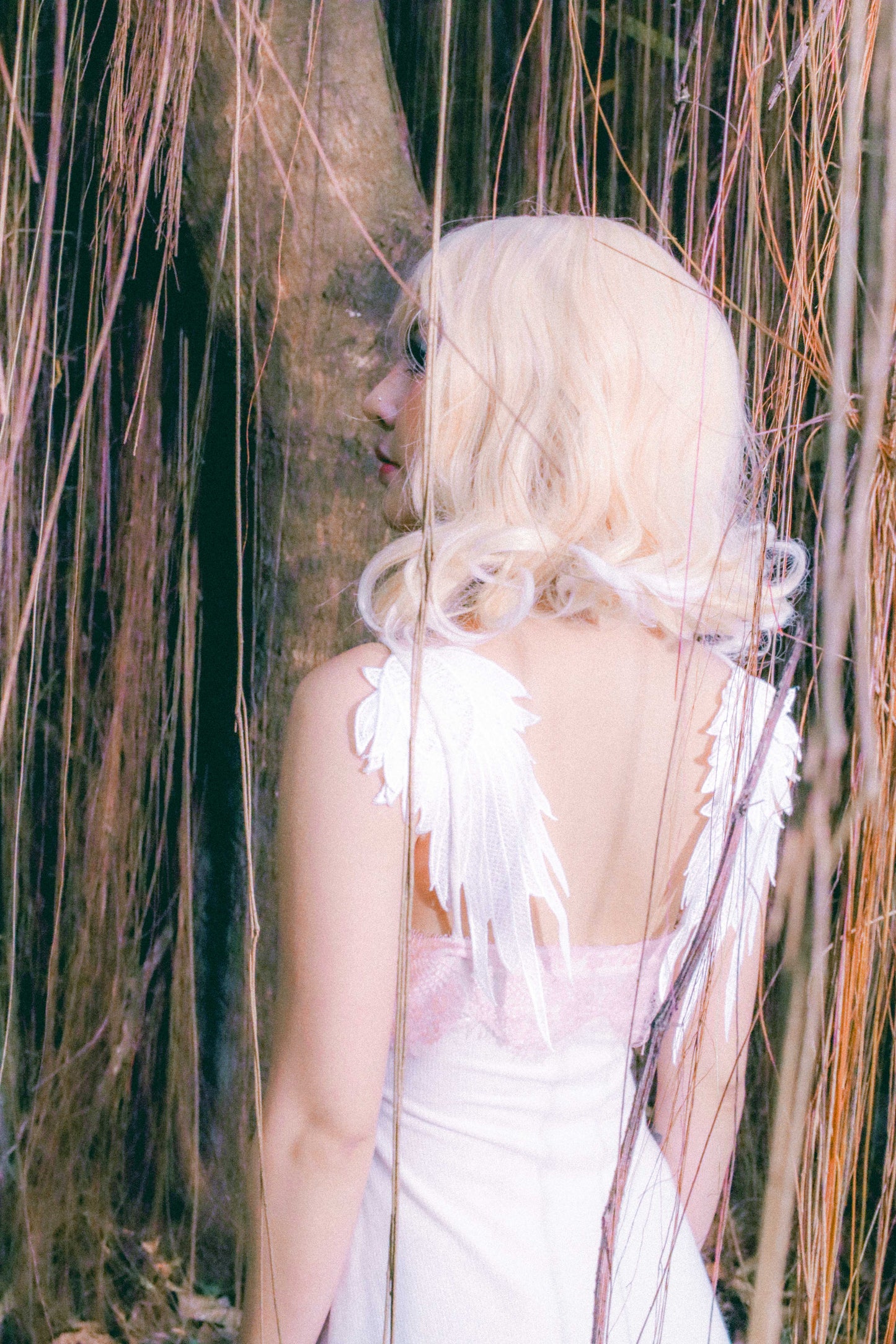 Seraphim Slip Dress White
