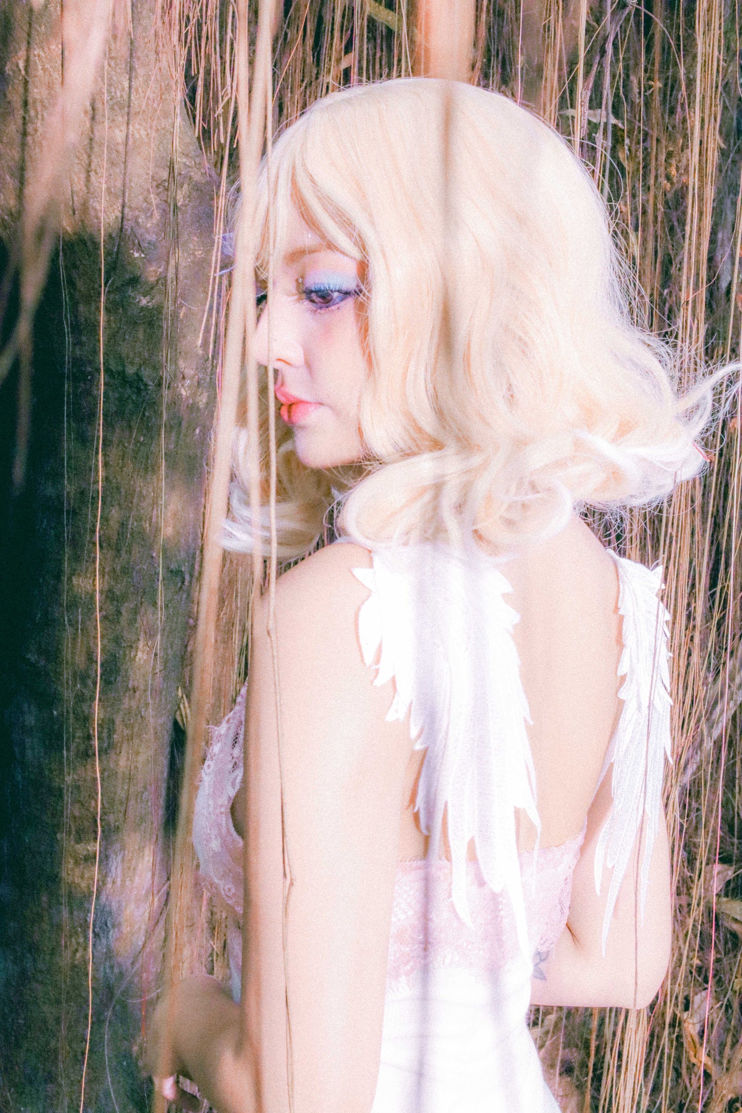 Seraphim Slip Dress White
