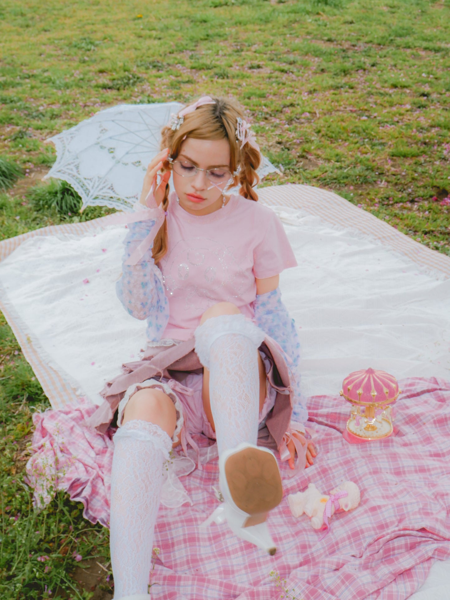 Cherub’s Curse Skirt (Strawberry)