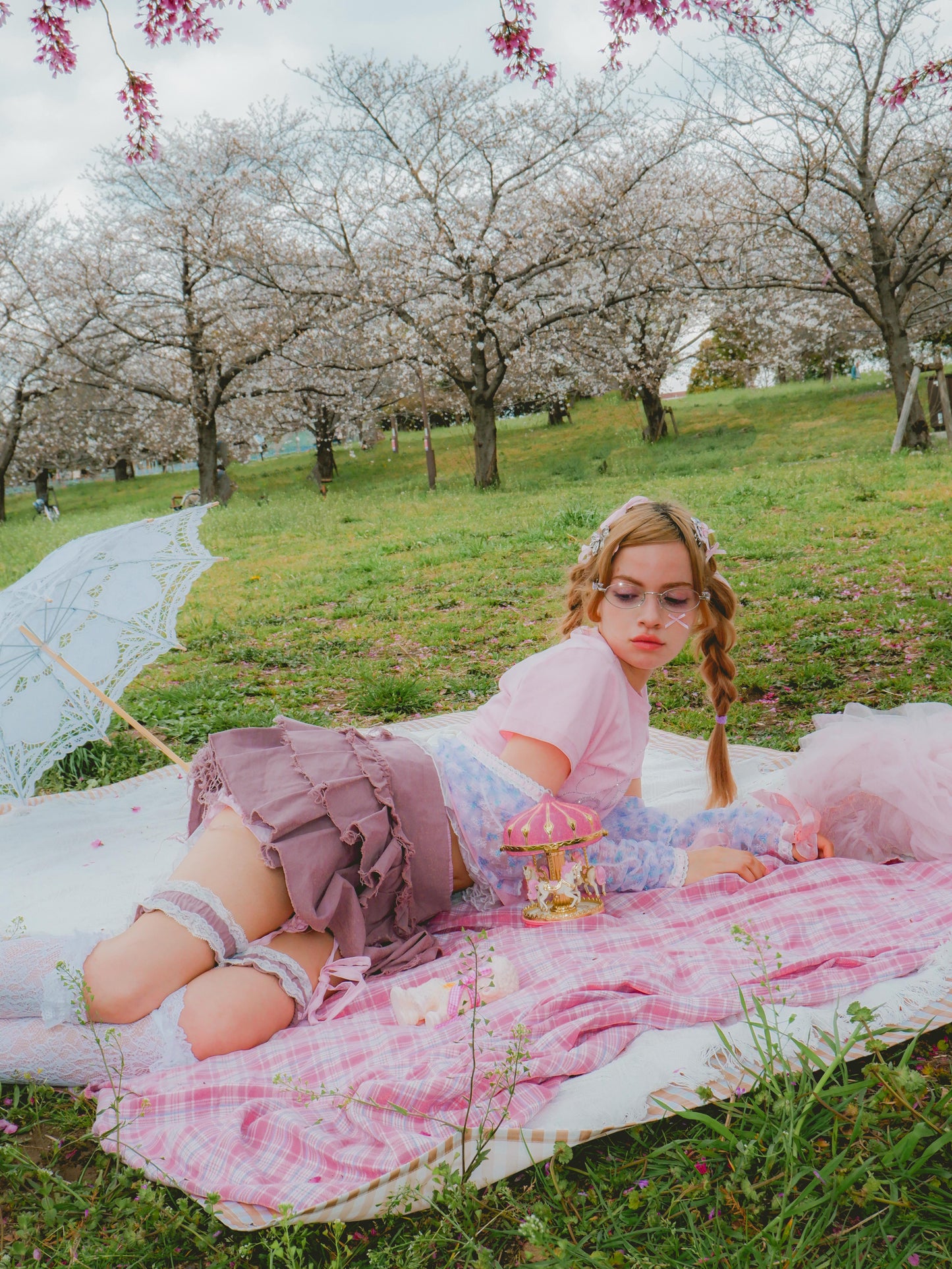 Cherub’s Curse Skirt (Strawberry)