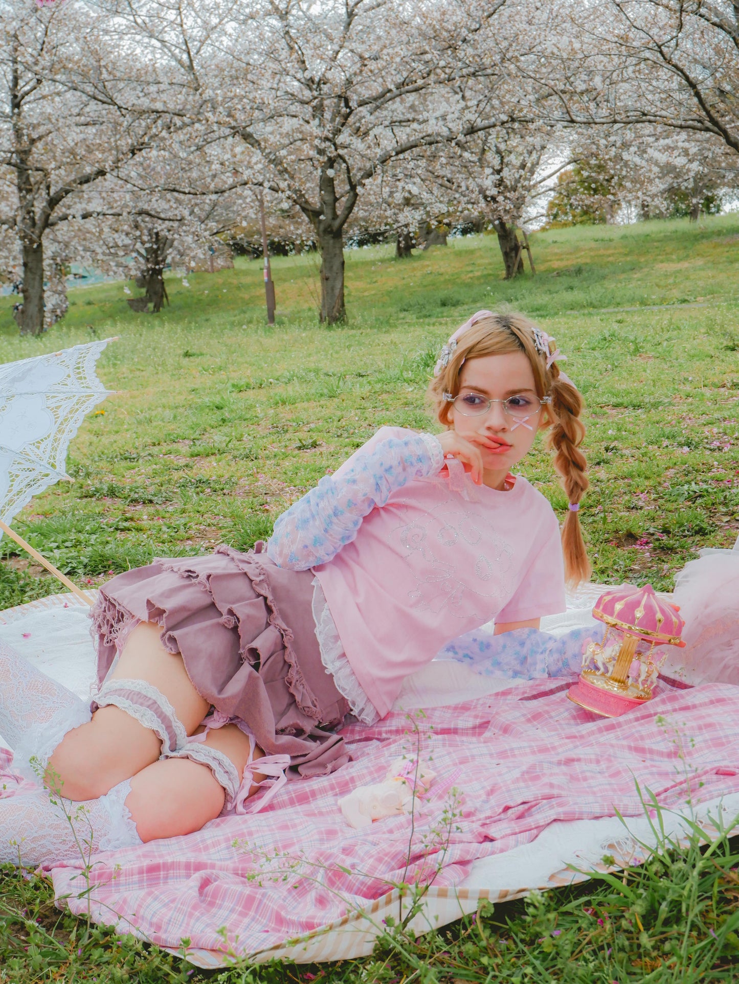 Cherub’s Curse Skirt (Strawberry)