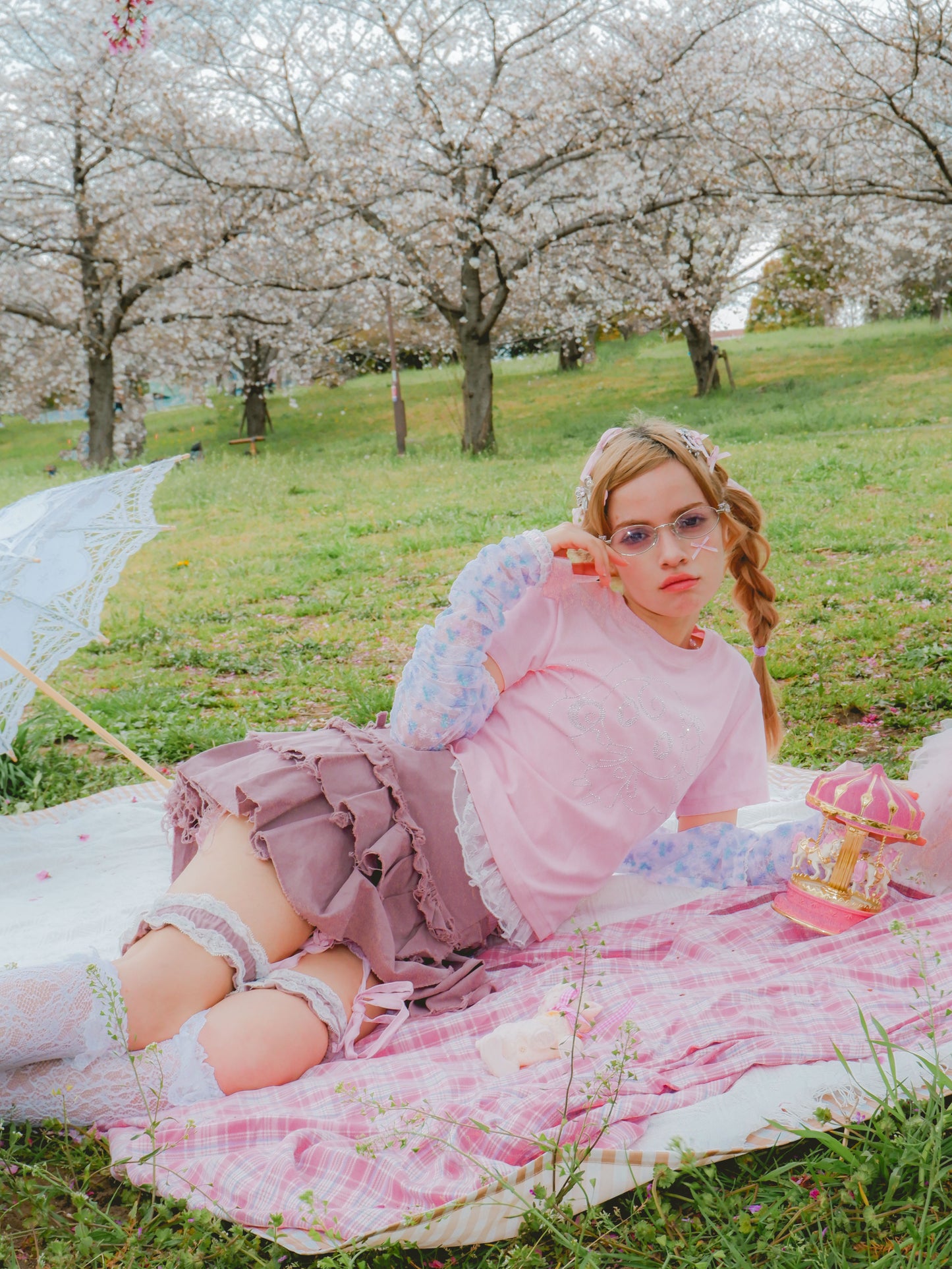 Cherub’s Curse Skirt (Strawberry)