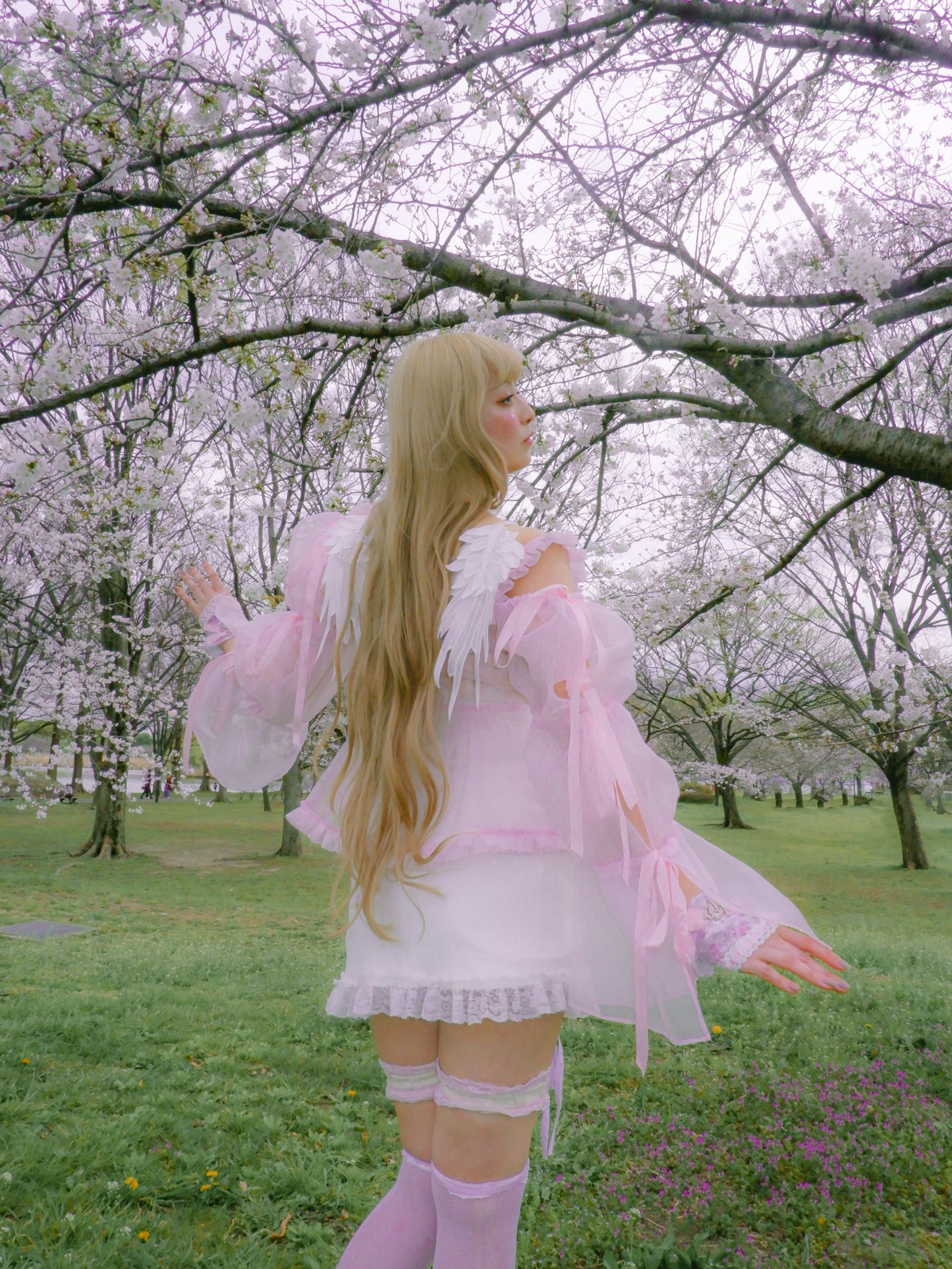 Fae-Touched Mesh Cardigan