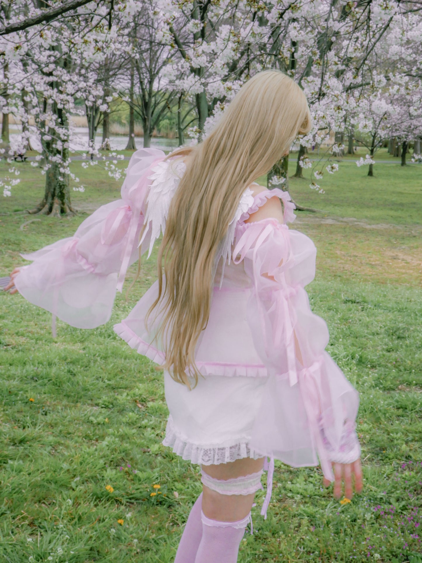 Fae-Touched Mesh Cardigan