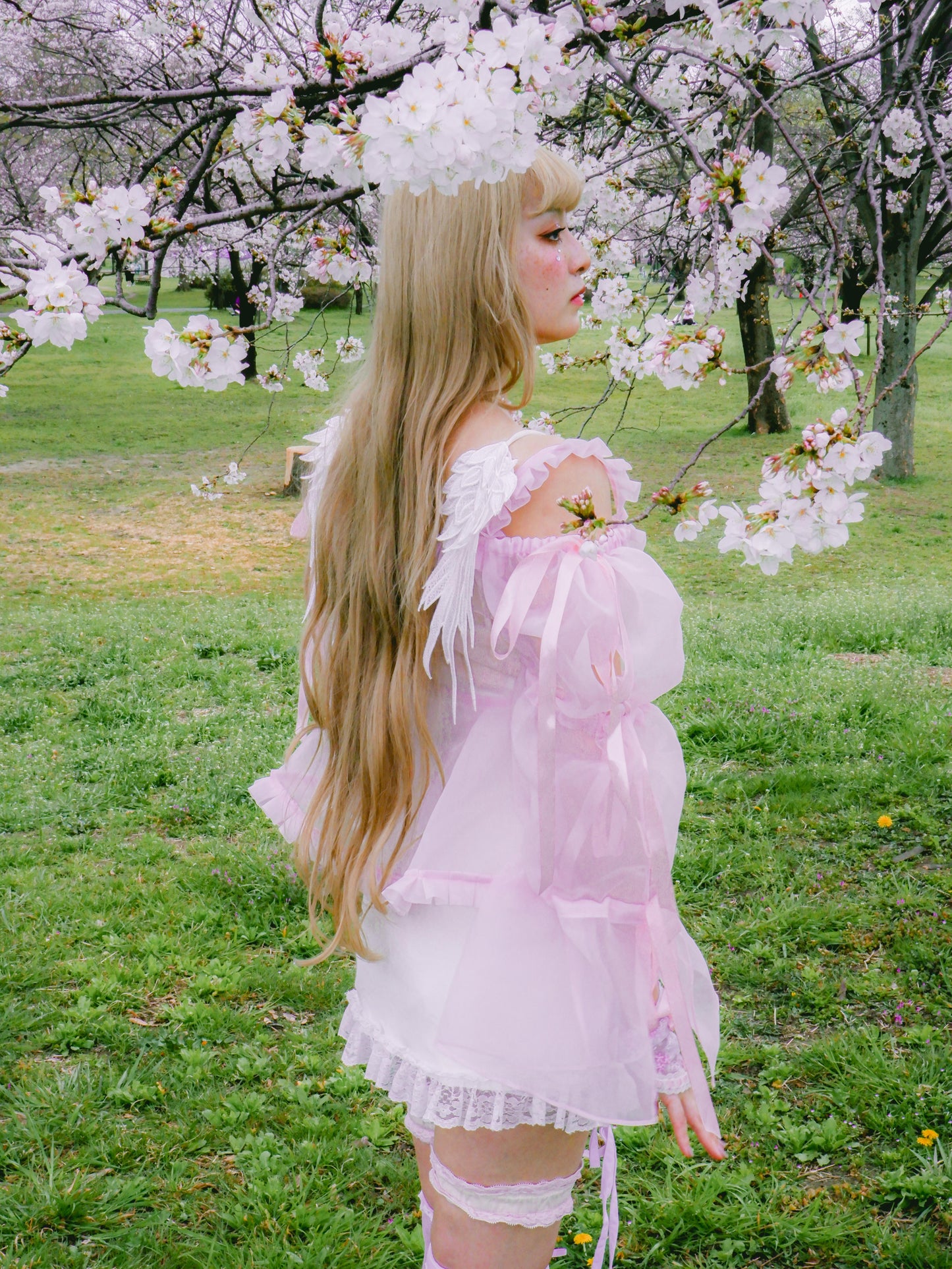 Fae-Touched Mesh Cardigan