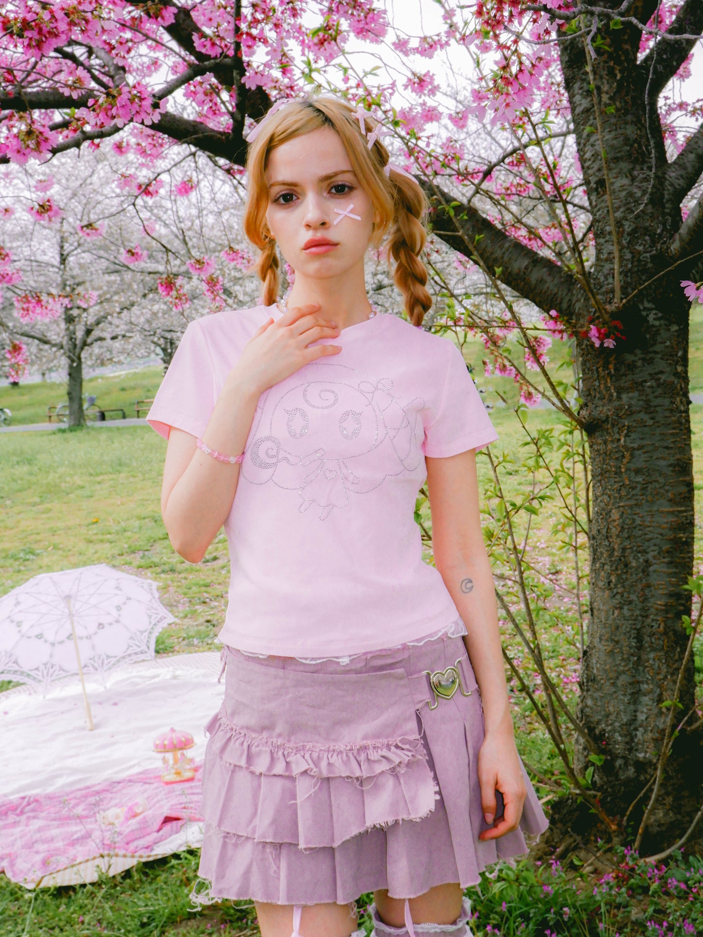 Cherub’s Curse Skirt (Strawberry)