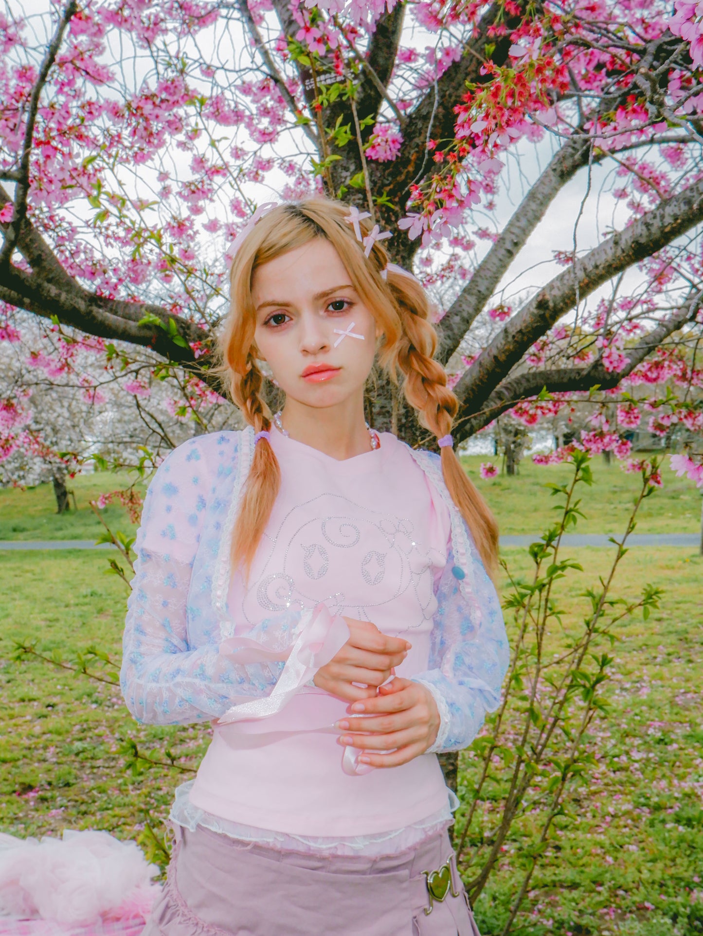 Butterfly's Kiss Cardigan (Blue)