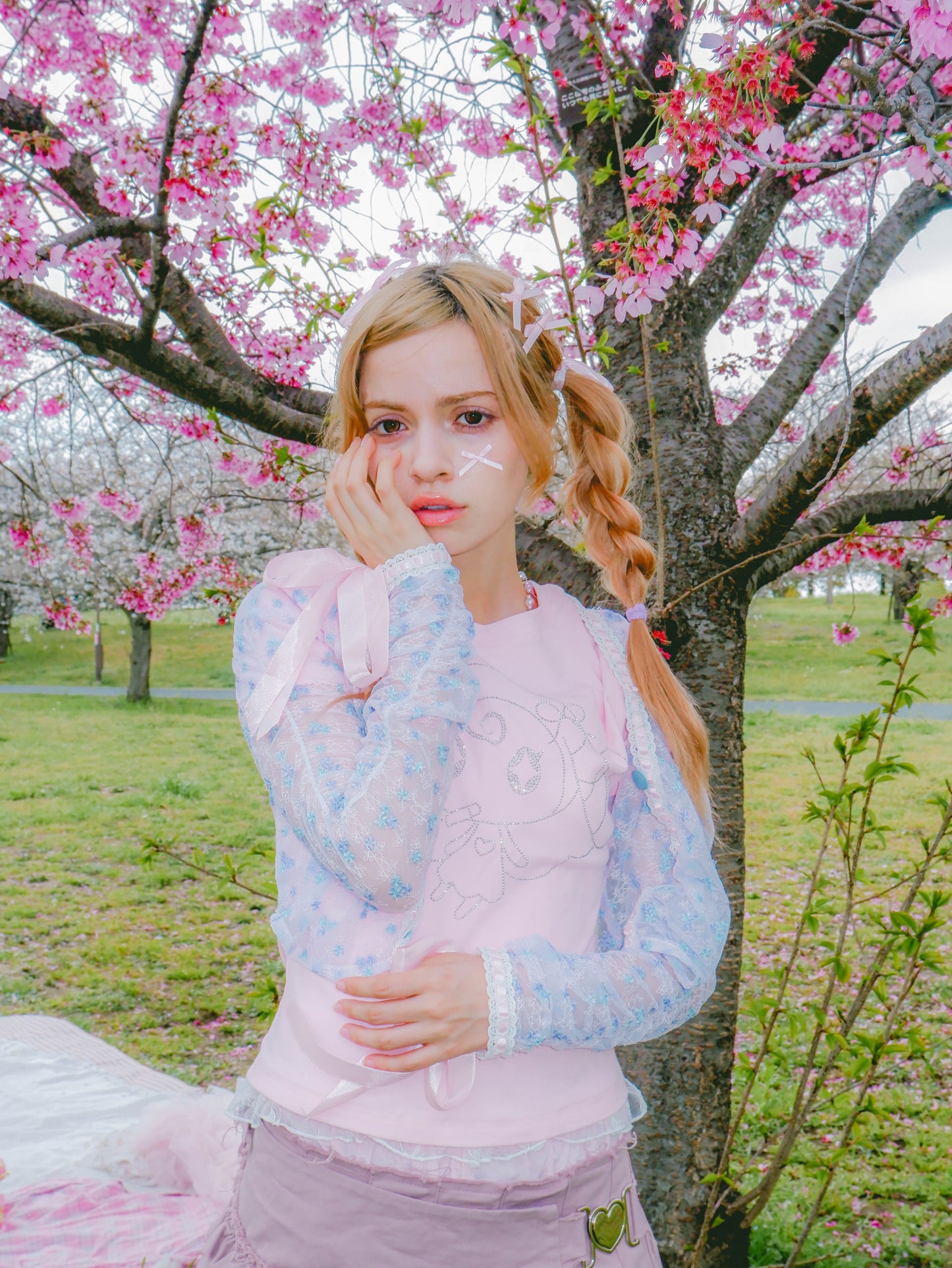 Butterfly's Kiss Cardigan (Blue)