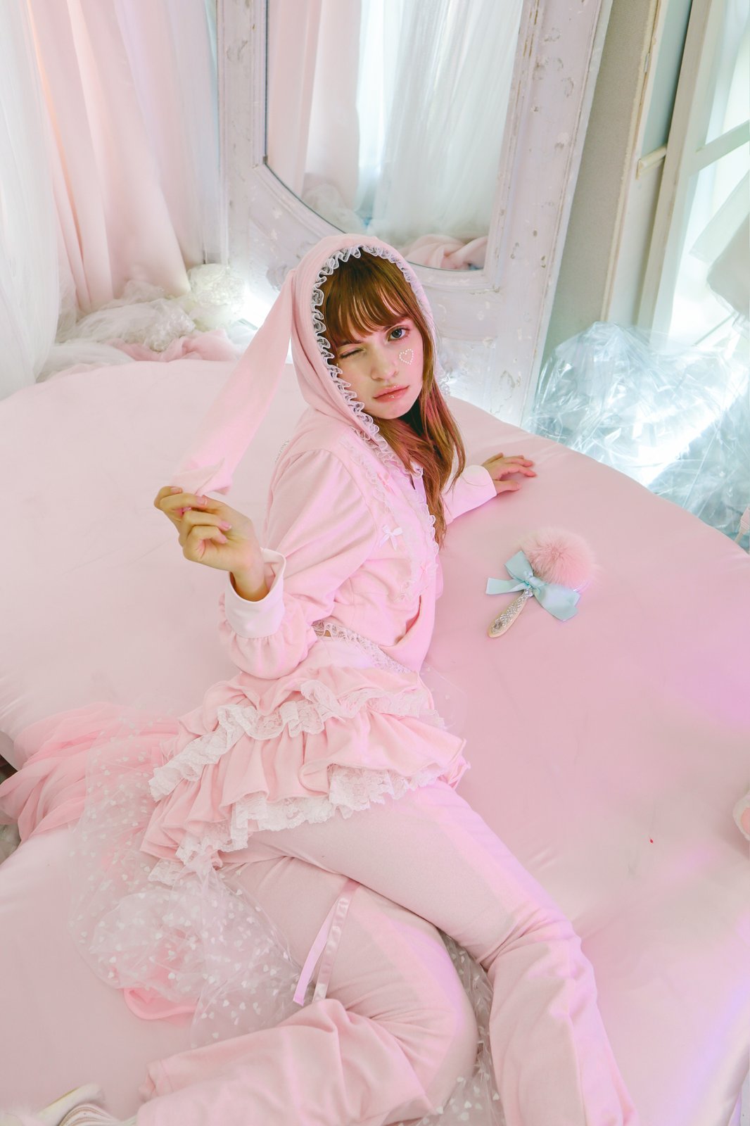 Dreamy Doll Velour Jogger Skirt (Refresh!)