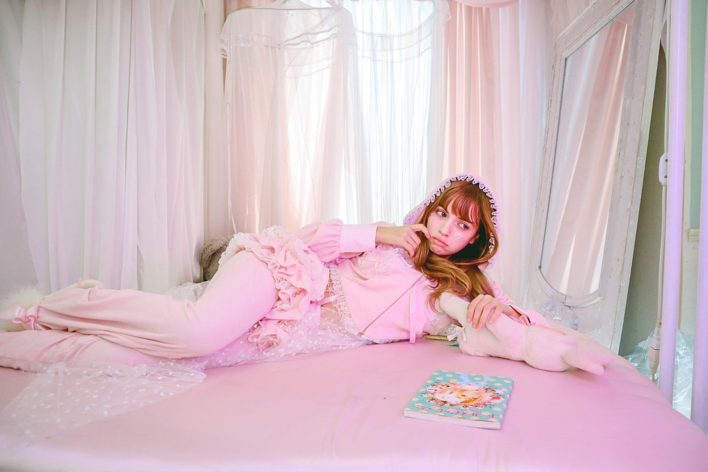 Dreamy Doll Velour Jogger Skirt (Refresh!)