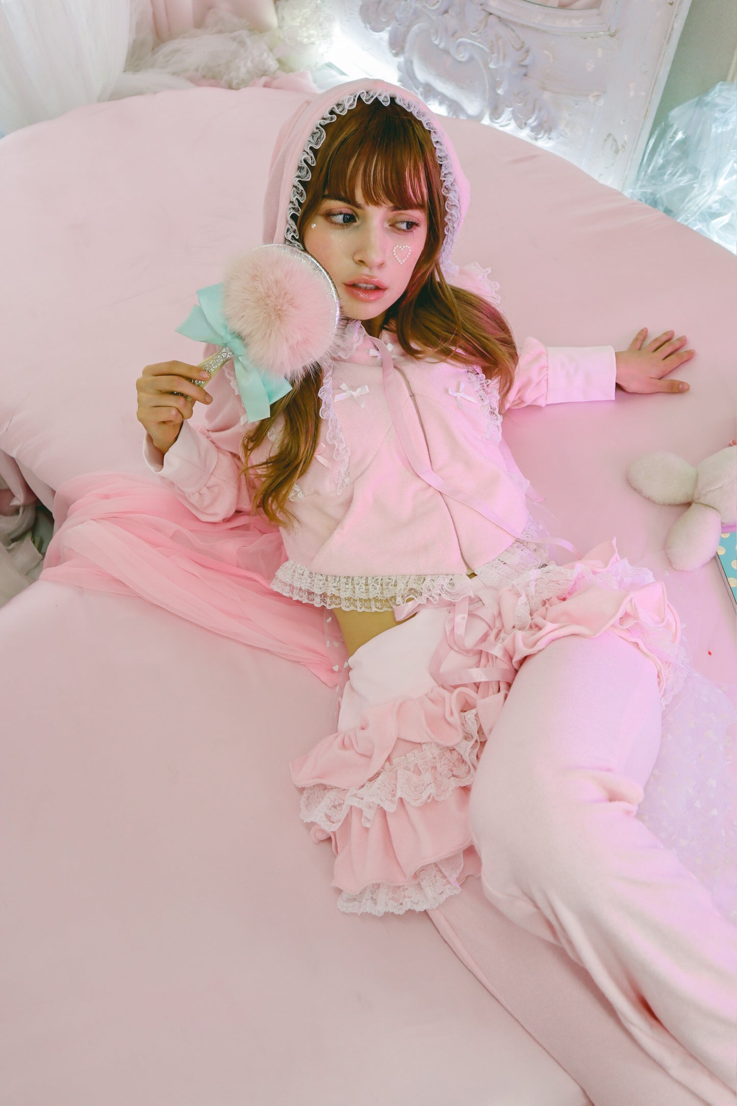 Dreamy Doll Velour Jogger Skirt (Refresh!)