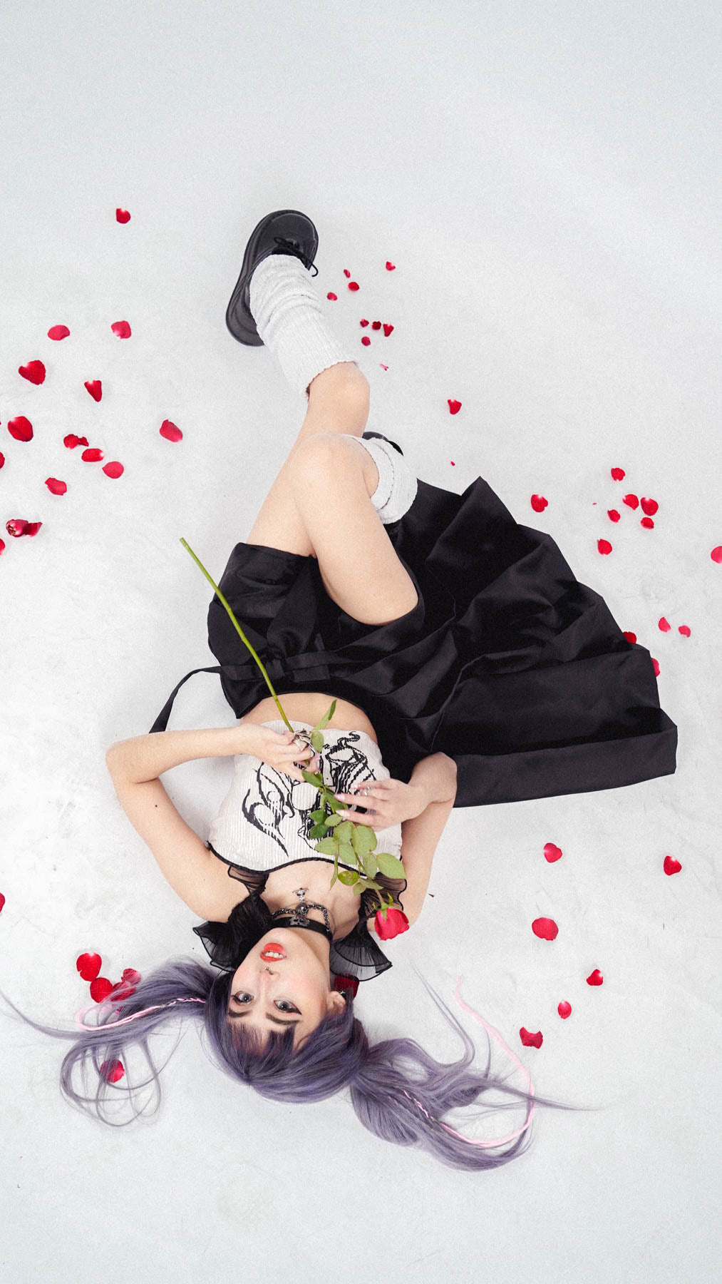 Genesis Noir Asymmetrical Skirt