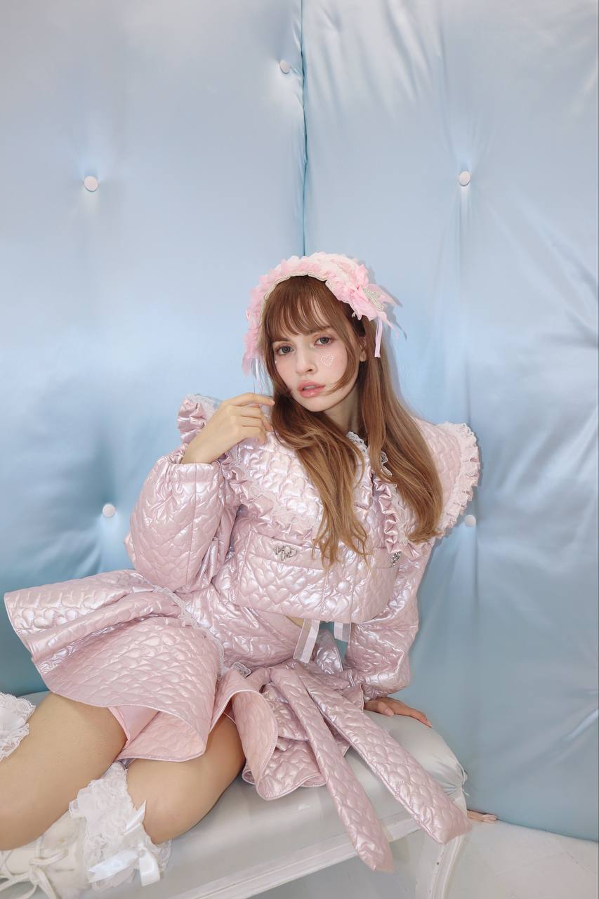 Pink Cherub Coat
