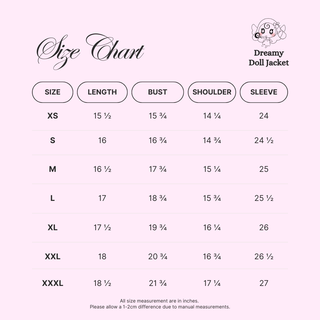 Dreamy Doll Velour Jacket (Refresh!)