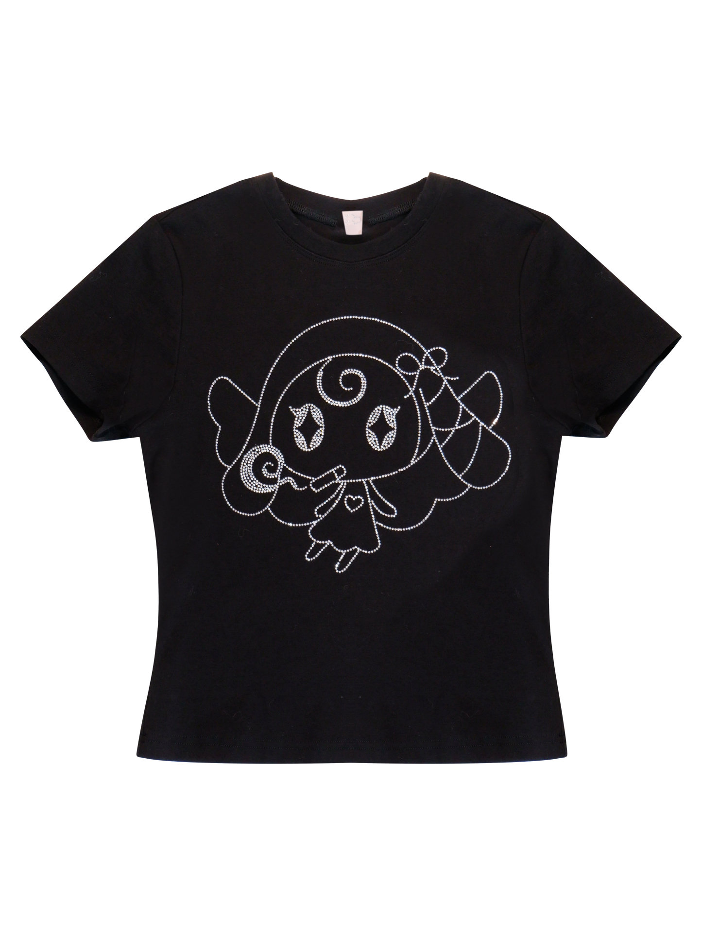 Midnight Lilith Cropped Tee