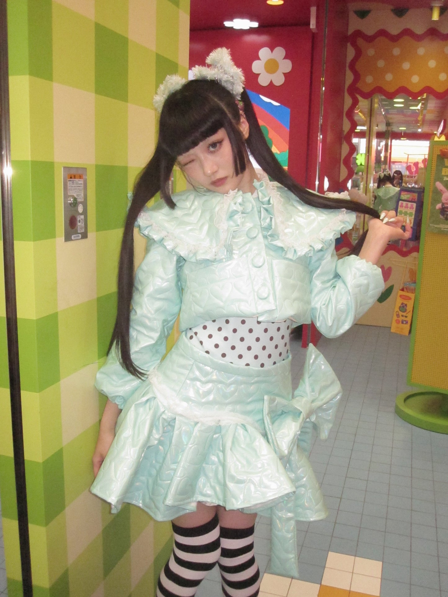Mint Cherub Skirt