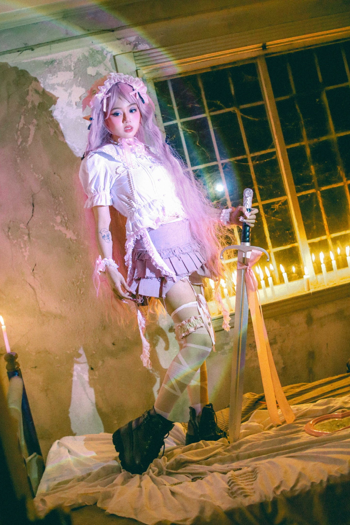 Cherub’s Curse Skirt (Strawberry)