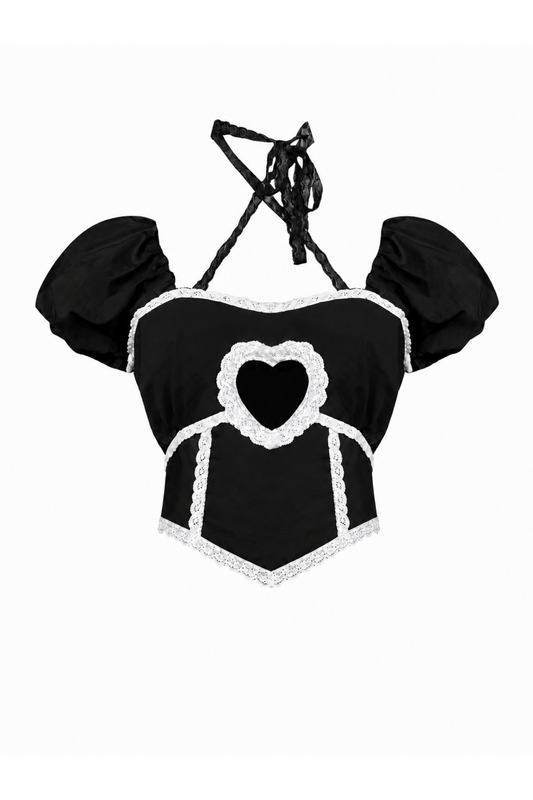 Maiden's Armor Blouse (Black)