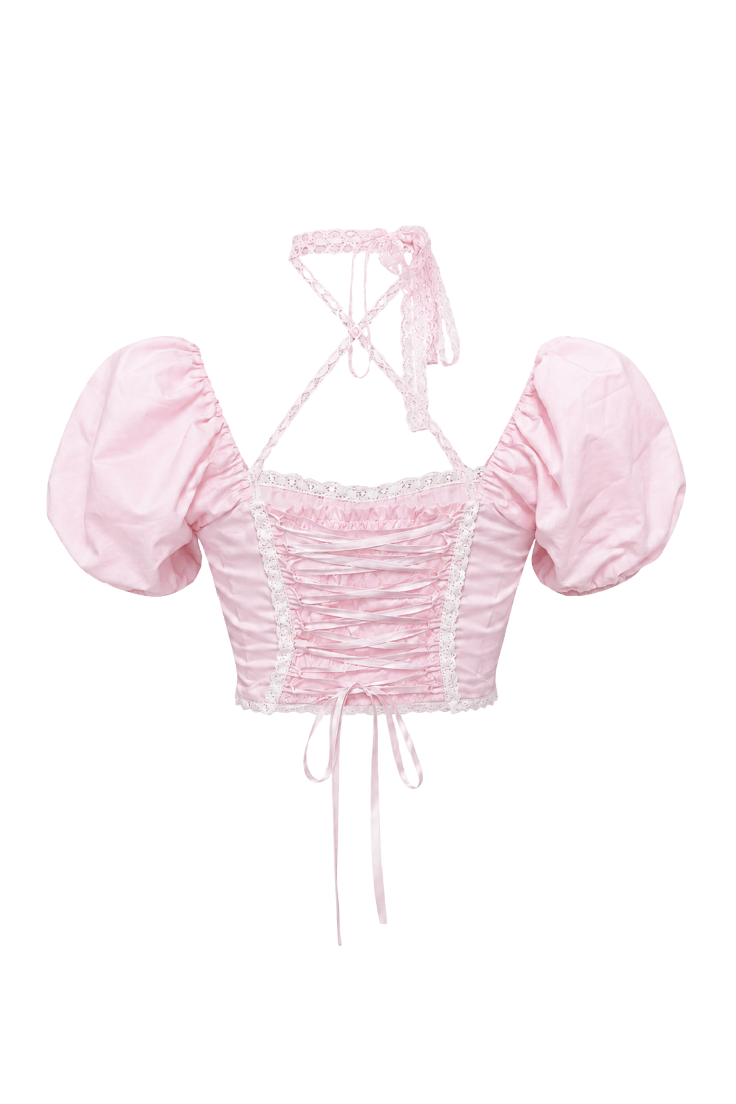 Maiden's Armor Blouse & Arm Warmers (Pink)