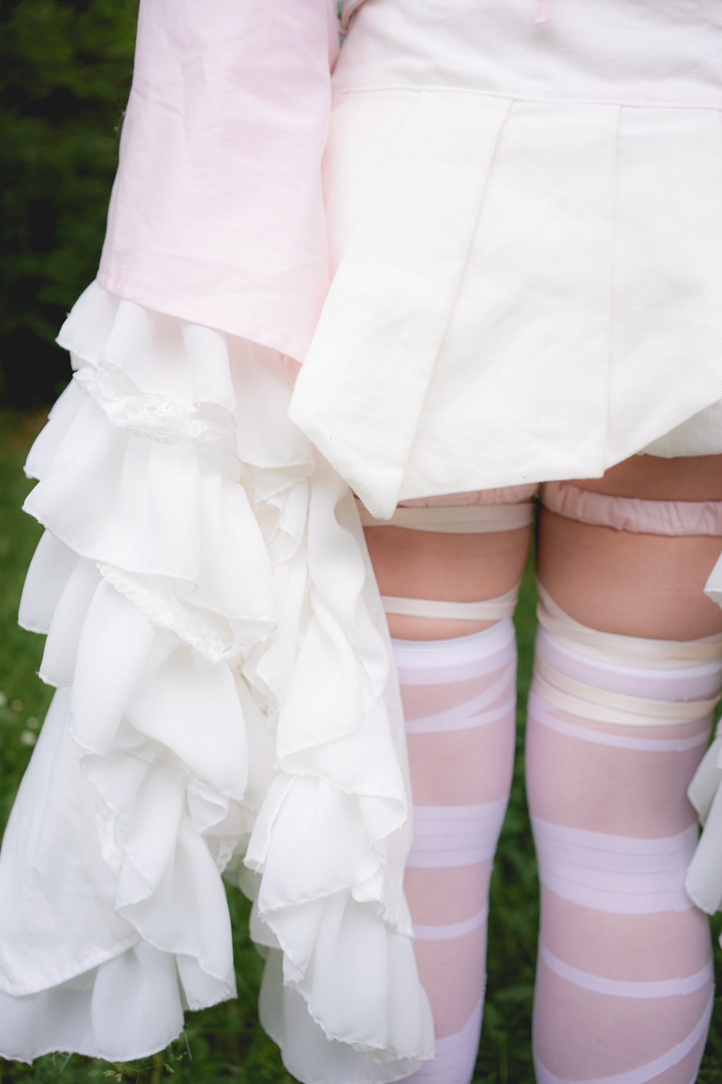 Fallen Angel Skirt (White)