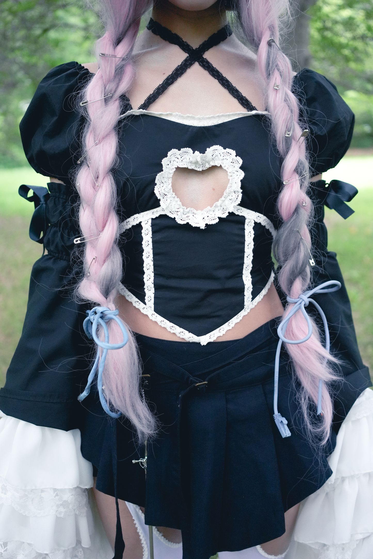 Fallen Angel Skirt (Black)