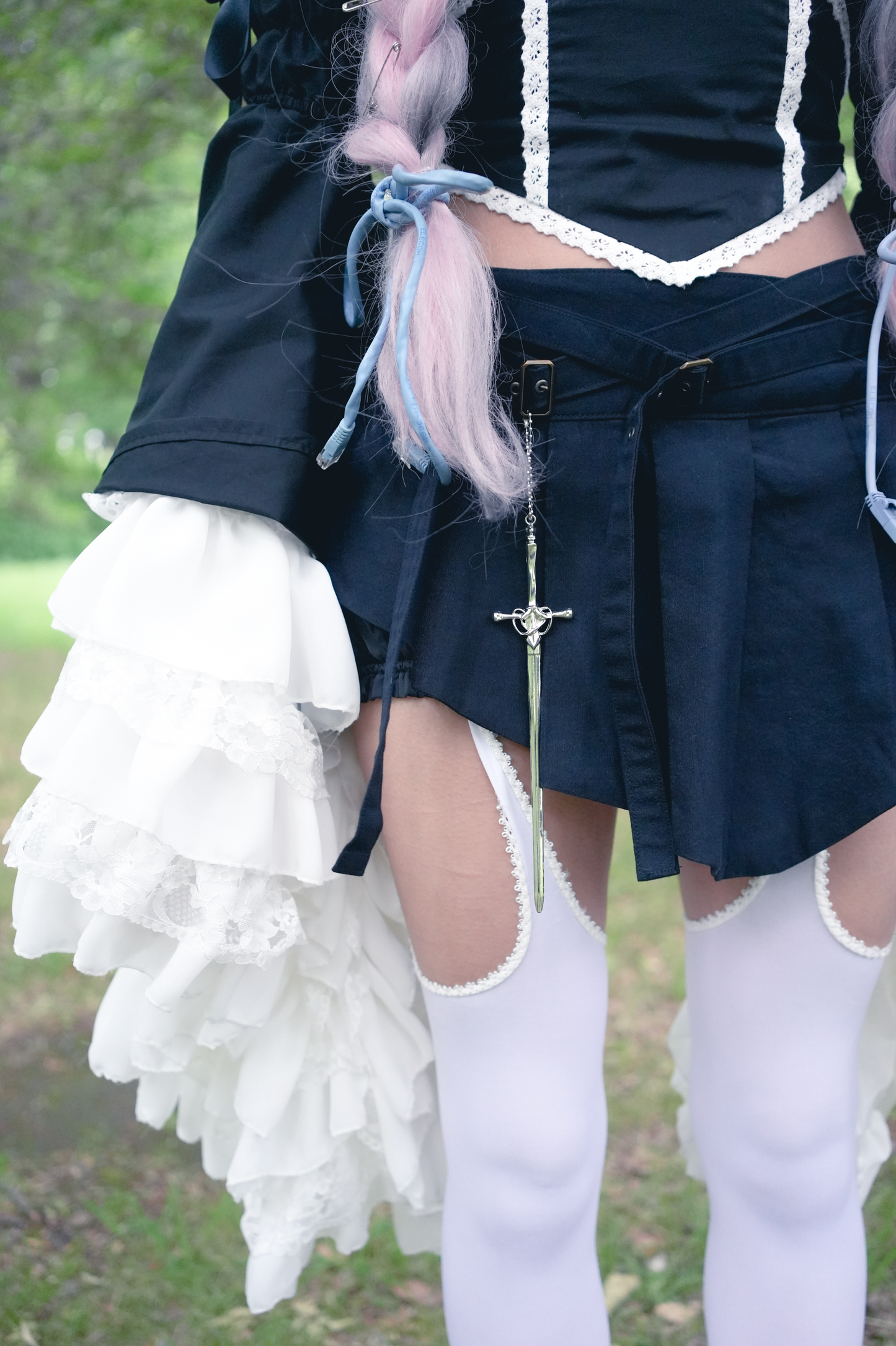 Fallen Angel Skirt (Black)