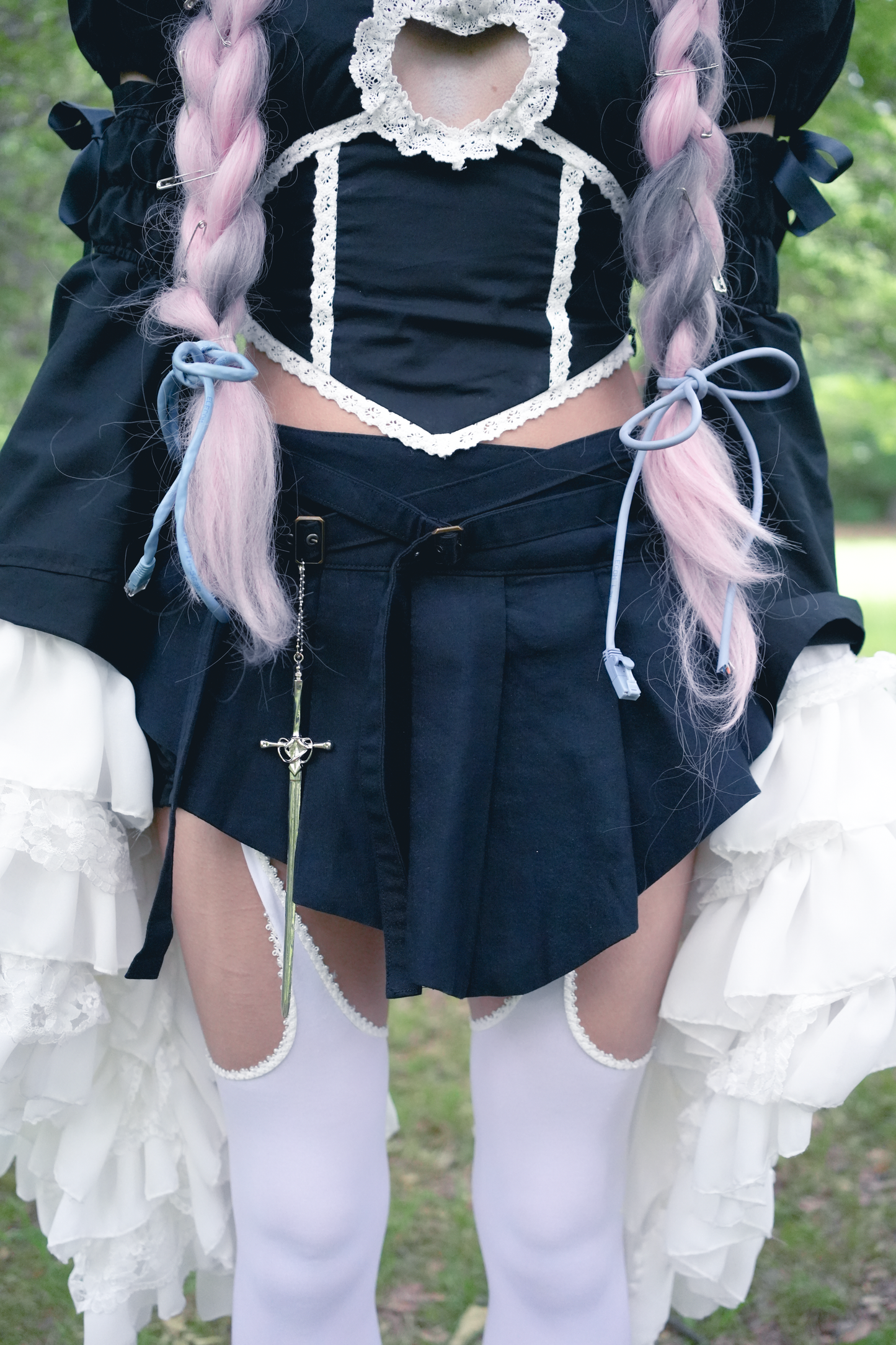 Fallen Angel Skirt (Black)