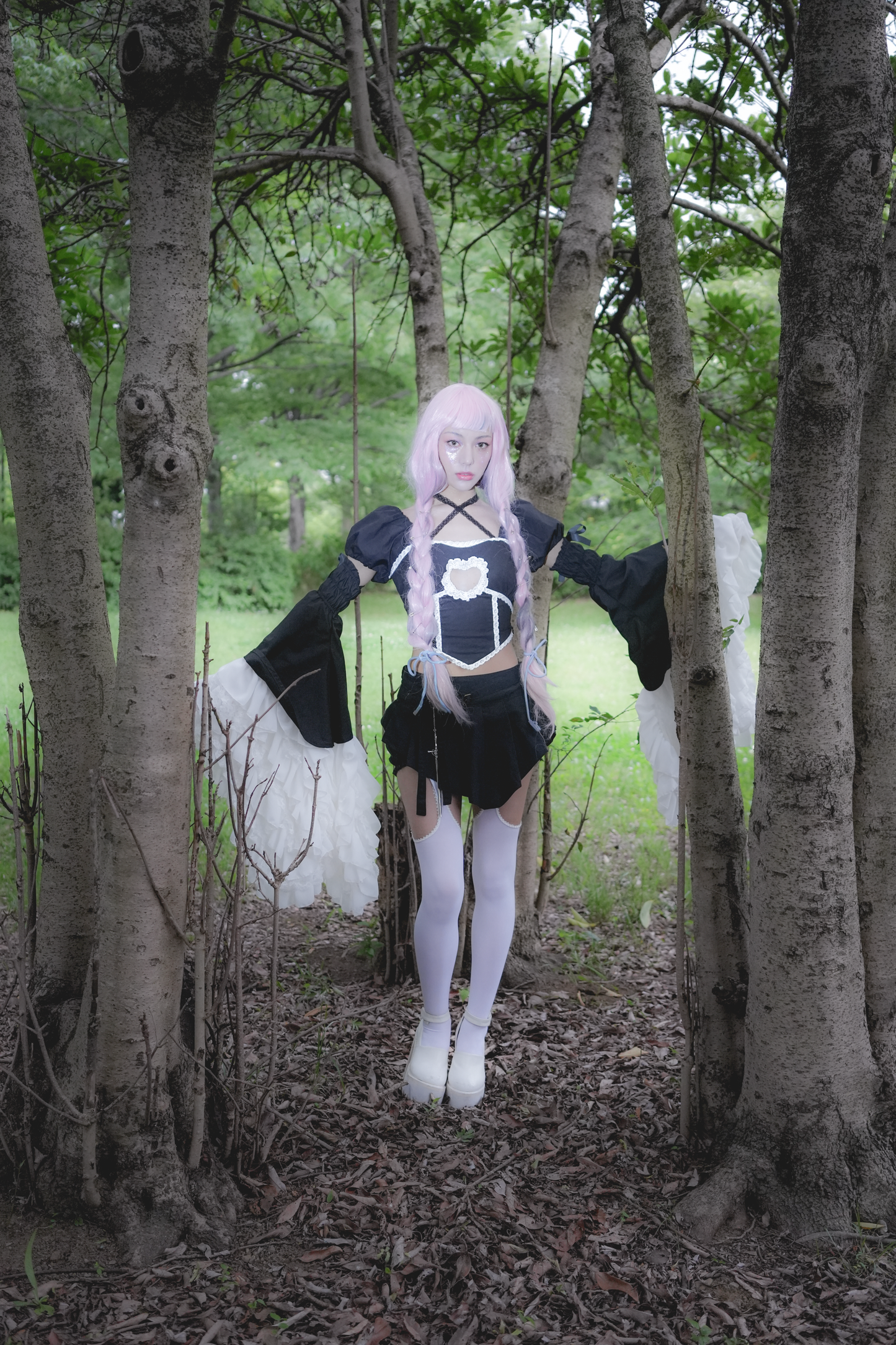 Fallen Angel Skirt (Black)
