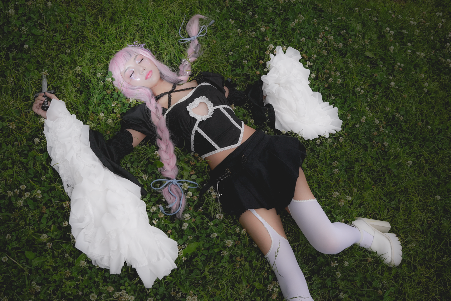 Fallen Angel Skirt (Black)
