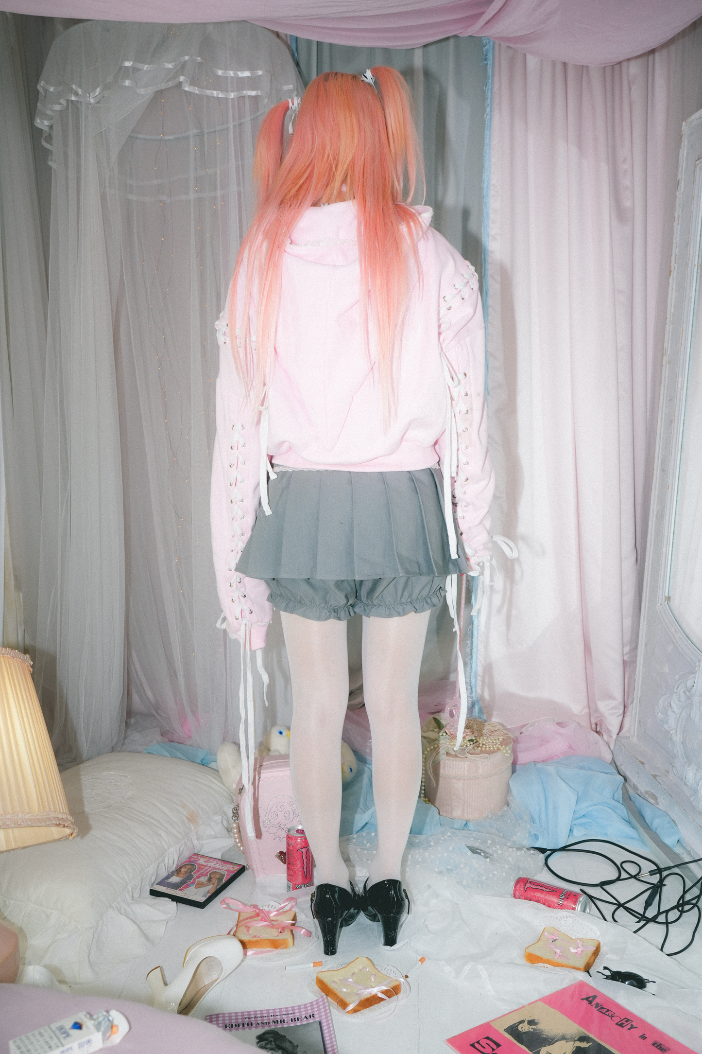 Pink Mage Zip Hoodie