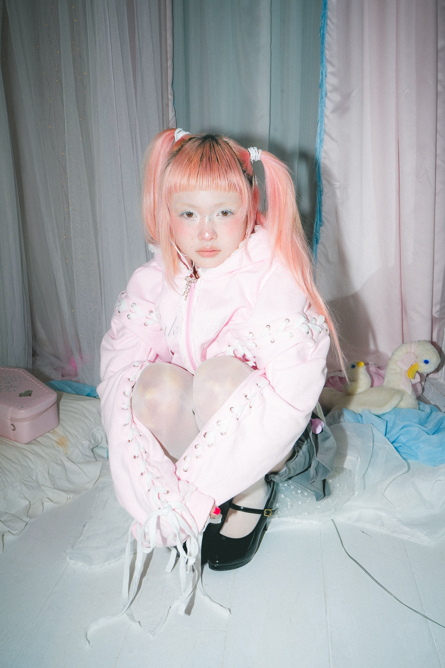 Pink Mage Zip Hoodie