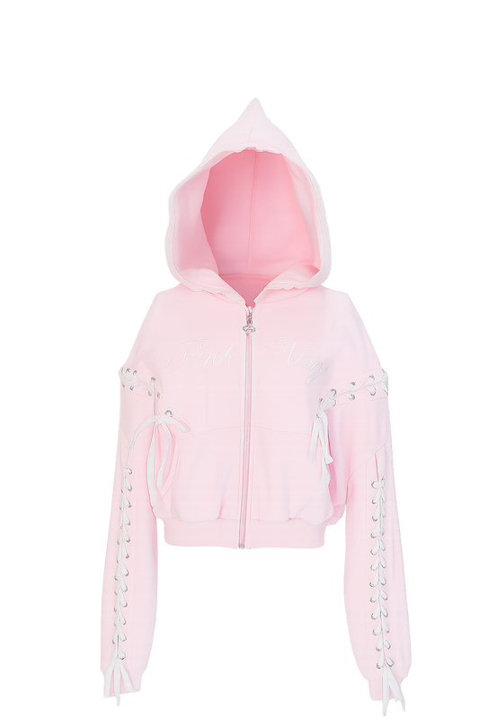 Pink Mage Zip Hoodie